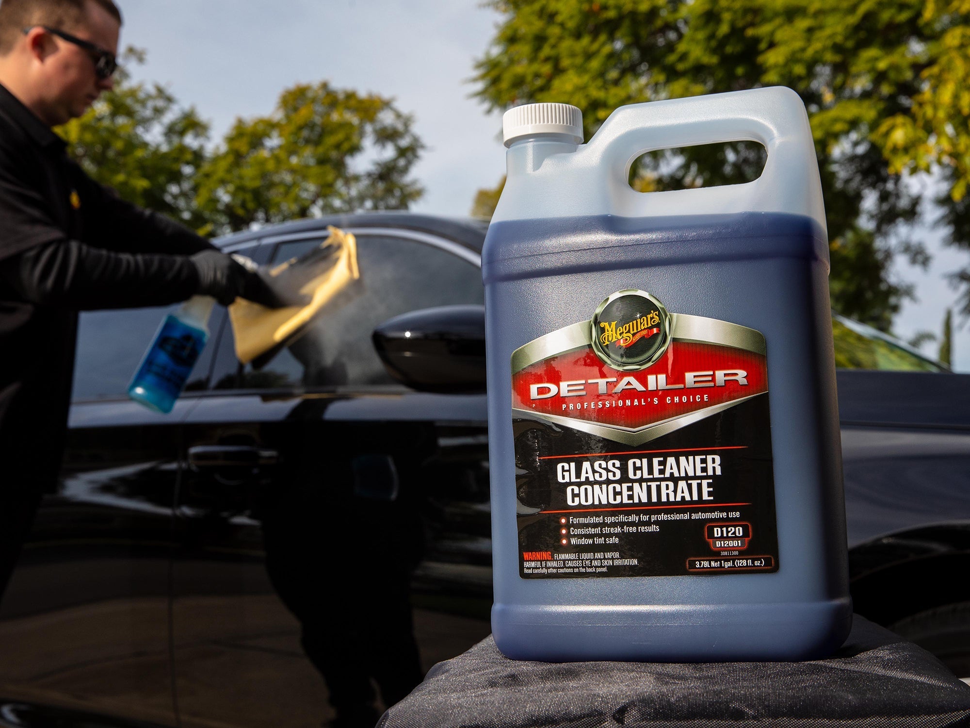 Meguiar's Glass Cleaner Concentrate, D12001 - 1 gal.