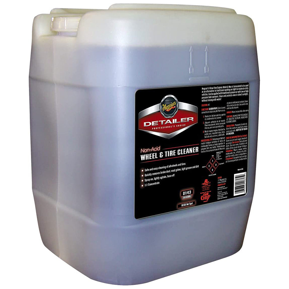 Meguiar's Non Acid Wheel & Tire Cleaner, D14305 - 5 gal.