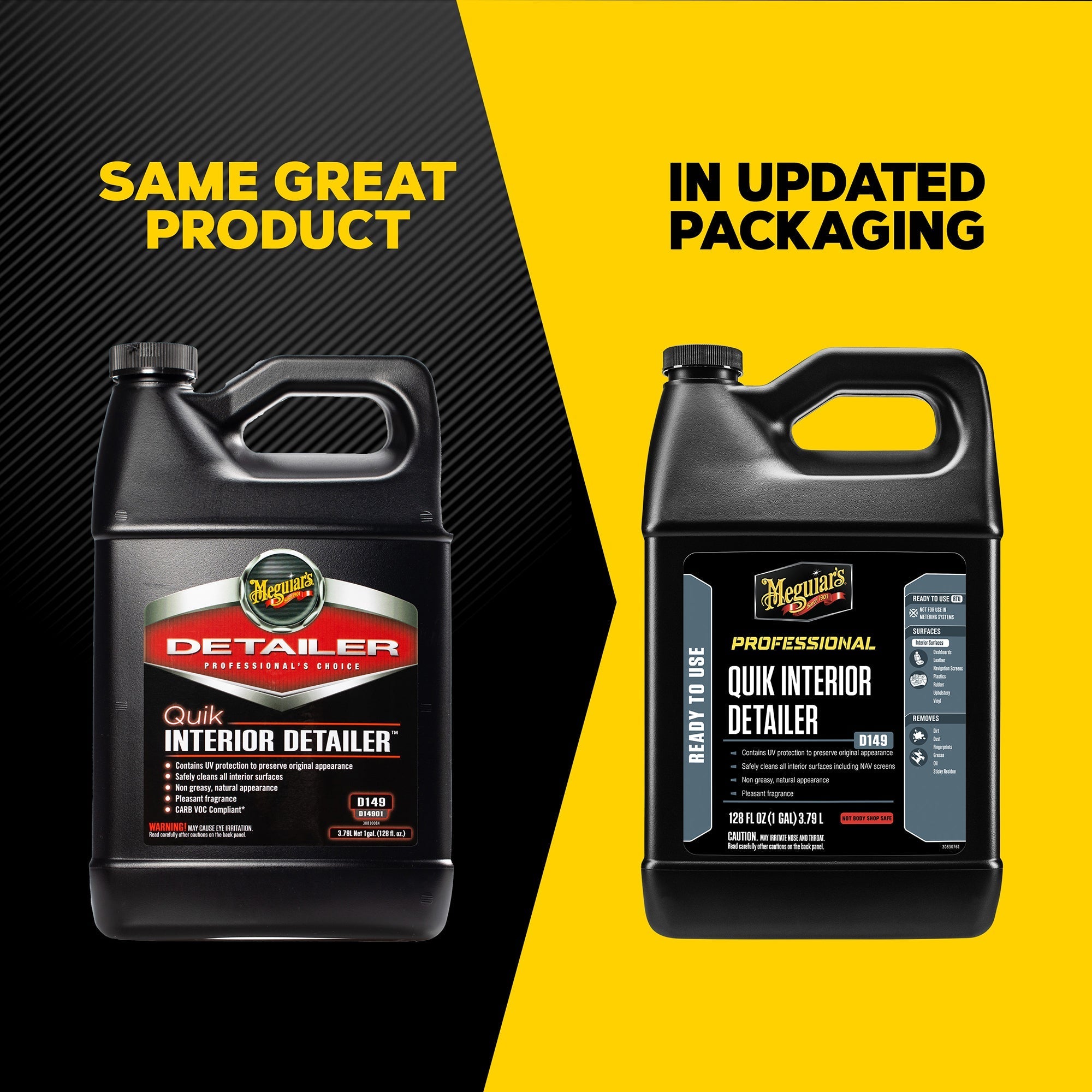 Meguiar's Quik Interior Detailer, D14901 - 1 gal.