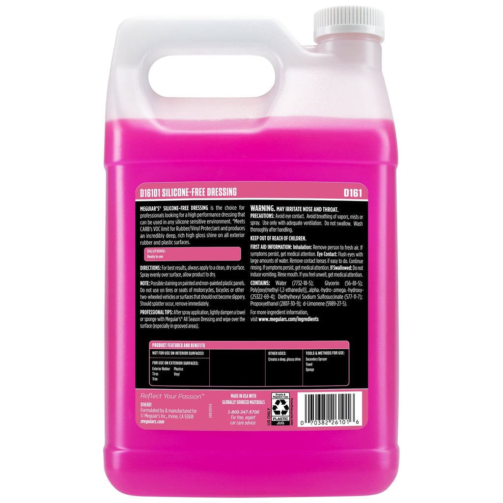 Meguiar's Silicone Free Dressing, D16101 - 1 gal.