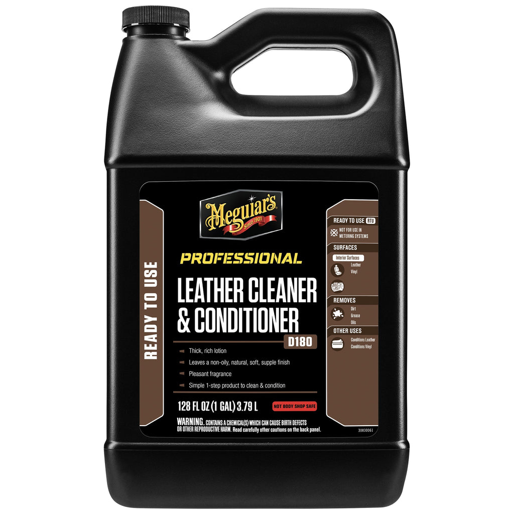 Meguiar's Leather Cleaner & Conditioner, D18001 - 1 gal.