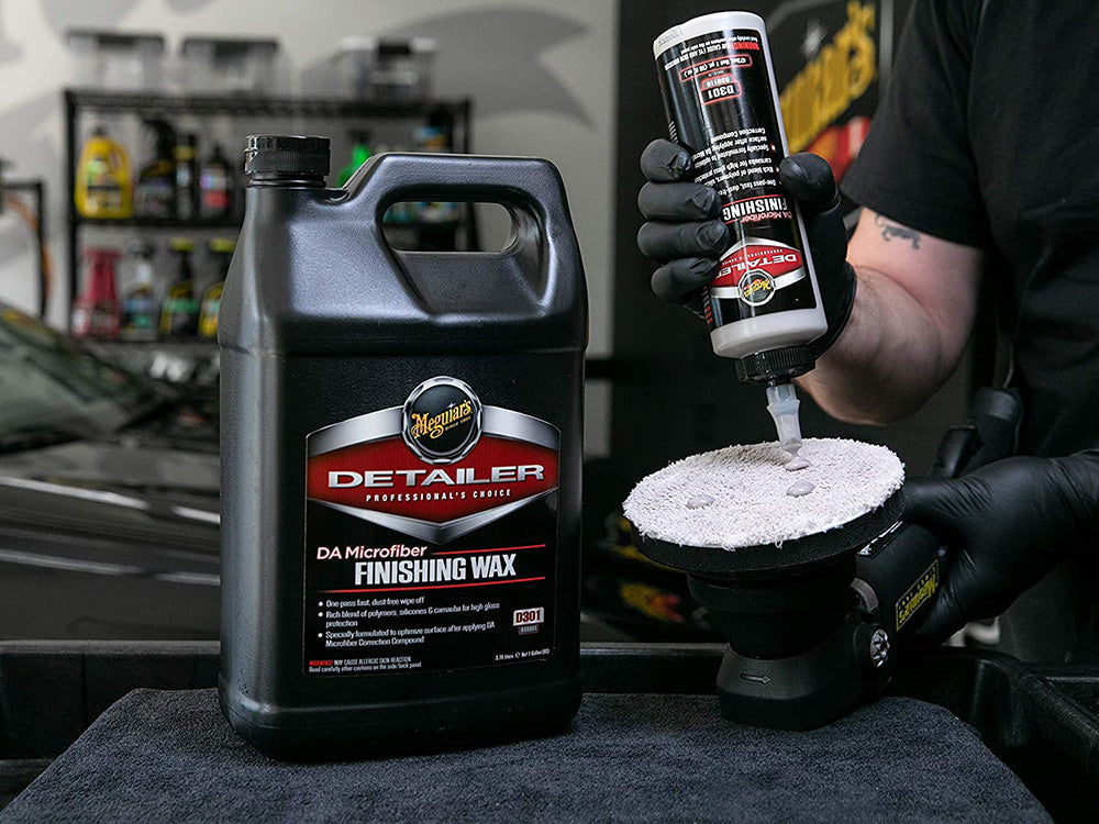 Meguiar's Microfiber Finishing Wax, D30101 - 1 gal.