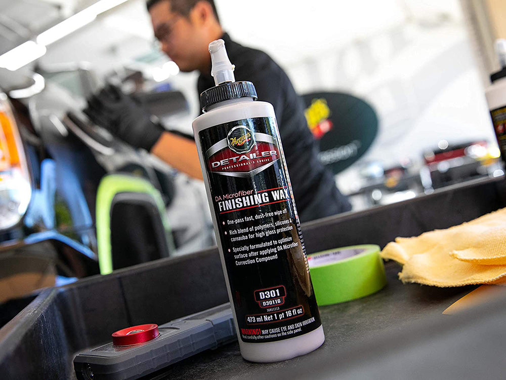 Meguiar's Microfiber Finishing Wax, D30116 - 16 oz.
