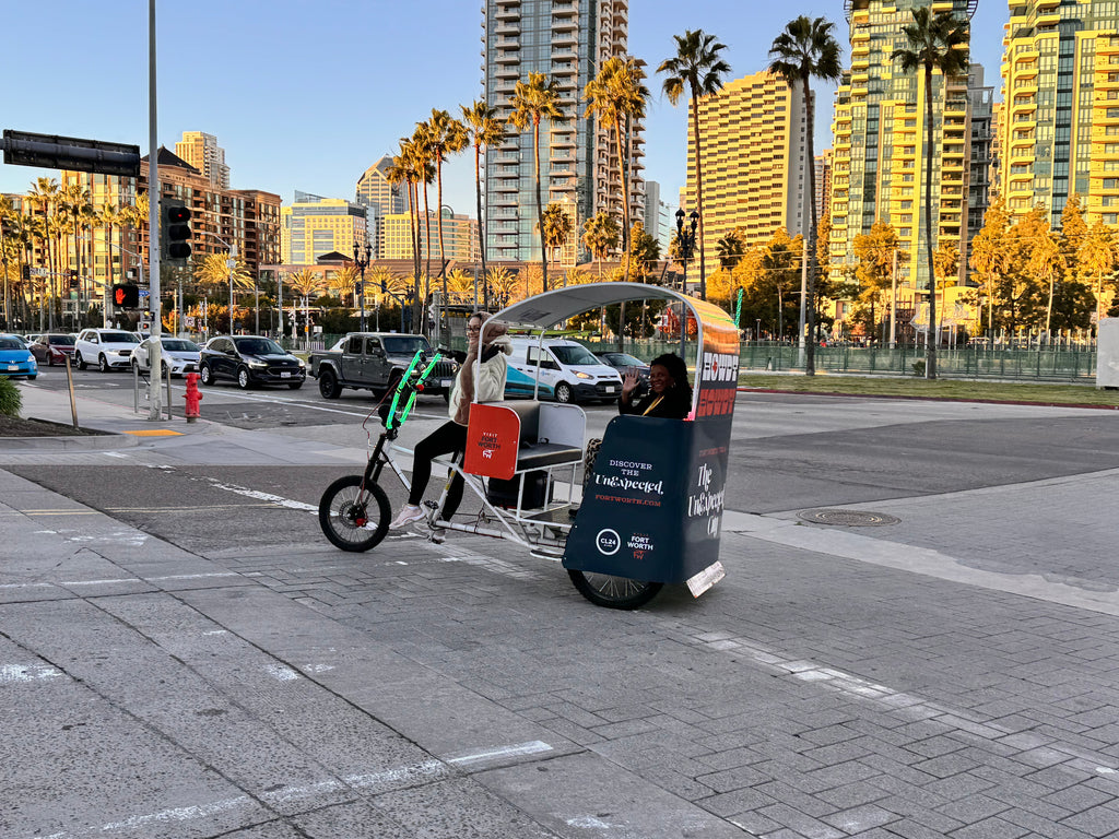 Electric Six-Seater Pedicab -Class 2 E-Bike