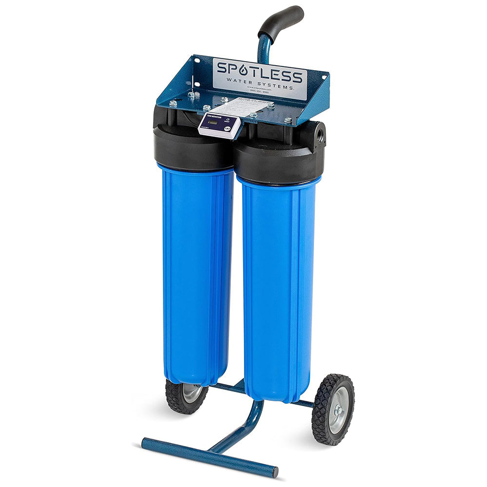 CR Spotless DIC-20-BP High Output Deionized Water Rolling System with Integrated Resin Bypass