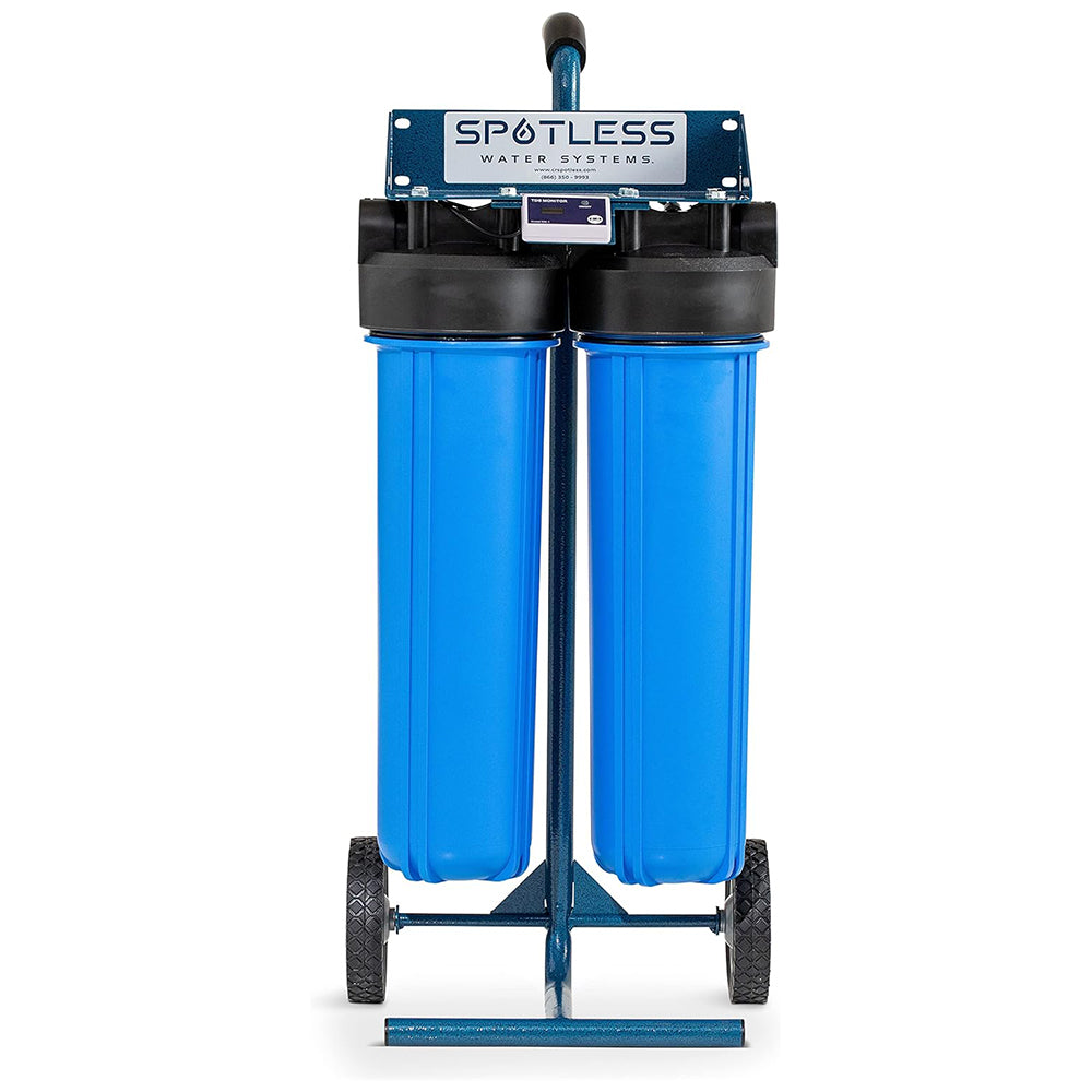 CR Spotless DIC-20-BP High Output Deionized Water Rolling System with Integrated Resin Bypass