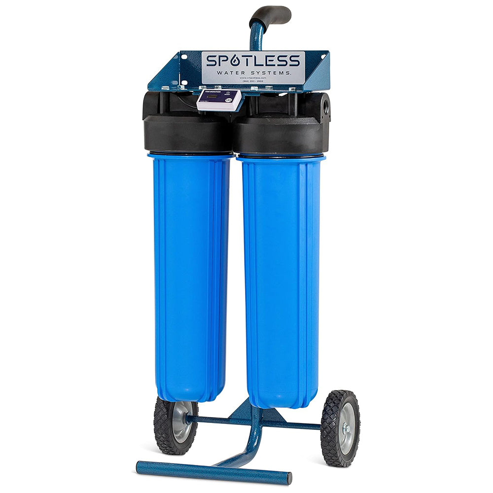 CR Spotless DIC-20-BP High Output Deionized Water Rolling System with Integrated Resin Bypass