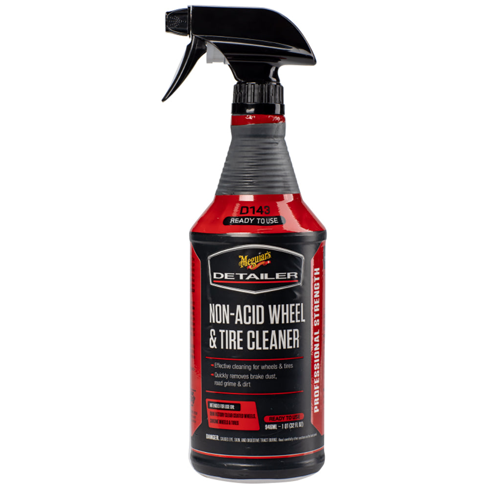 Meguiar's Non-Acid Wheel & Tire Cleaner, DRTU14332 - 32 oz.