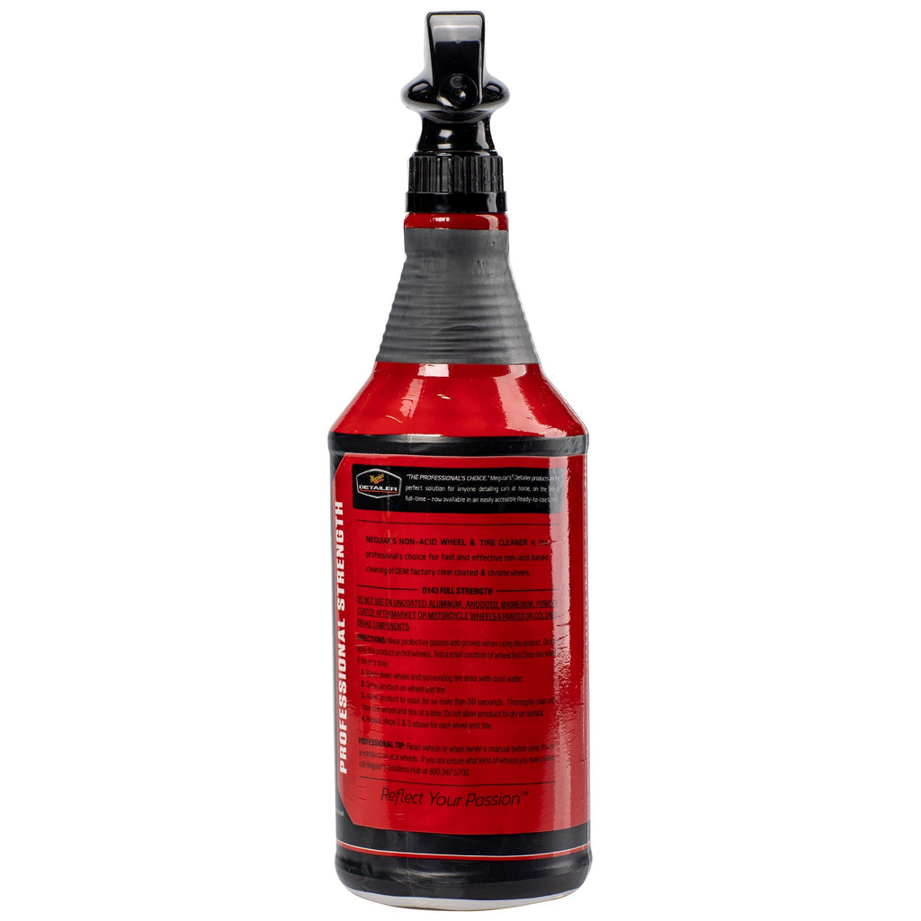Meguiar's Non-Acid Wheel & Tire Cleaner, DRTU14332 - 32 oz.