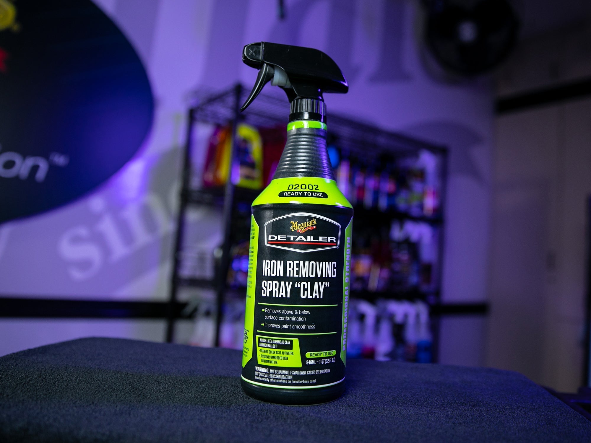 Meguiar's Iron Removing Spray "Clay", DRTU200232 - 32 oz.