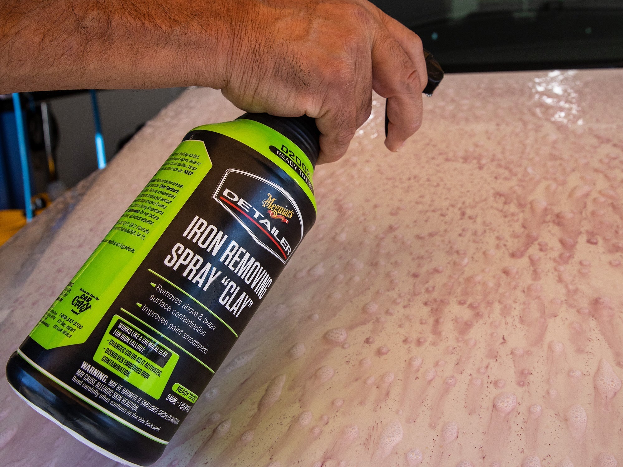 Meguiar's Iron Removing Spray "Clay", DRTU200232 - 32 oz.
