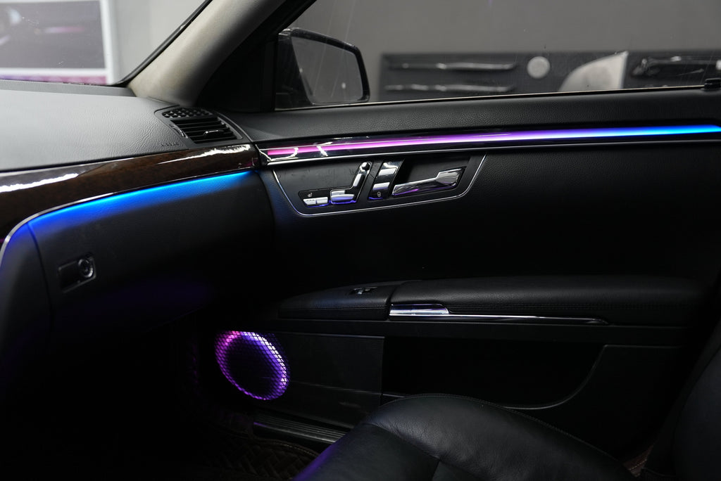 S Class 2005-2013 W221 Upgrade to W222 Ambient Lighting Kit | Dynamic Rainbow
