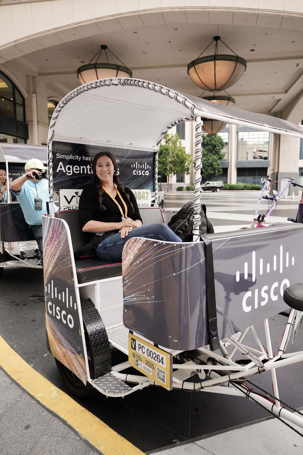 Electric Six-Seater Pedicab -Class 2 E-Bike