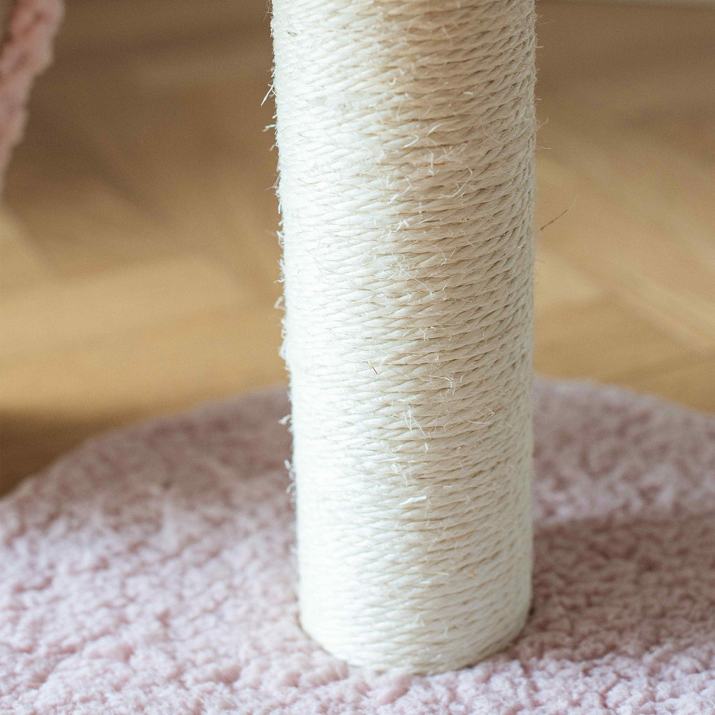 Catry Flamingo Cat Tree with Scratching Ramp