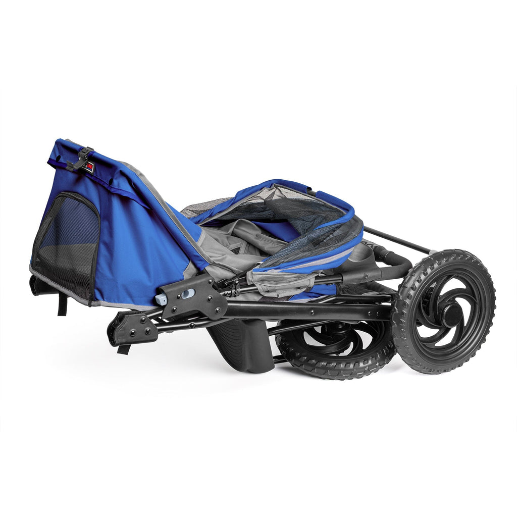 Dogline TrailRunner Pet Stroller with 12" Mixed Terrain Rubber Tires
