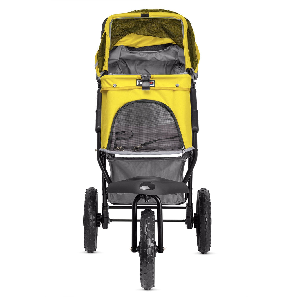 Dogline TrailRunner Pet Stroller with 12" Mixed Terrain Rubber Tires