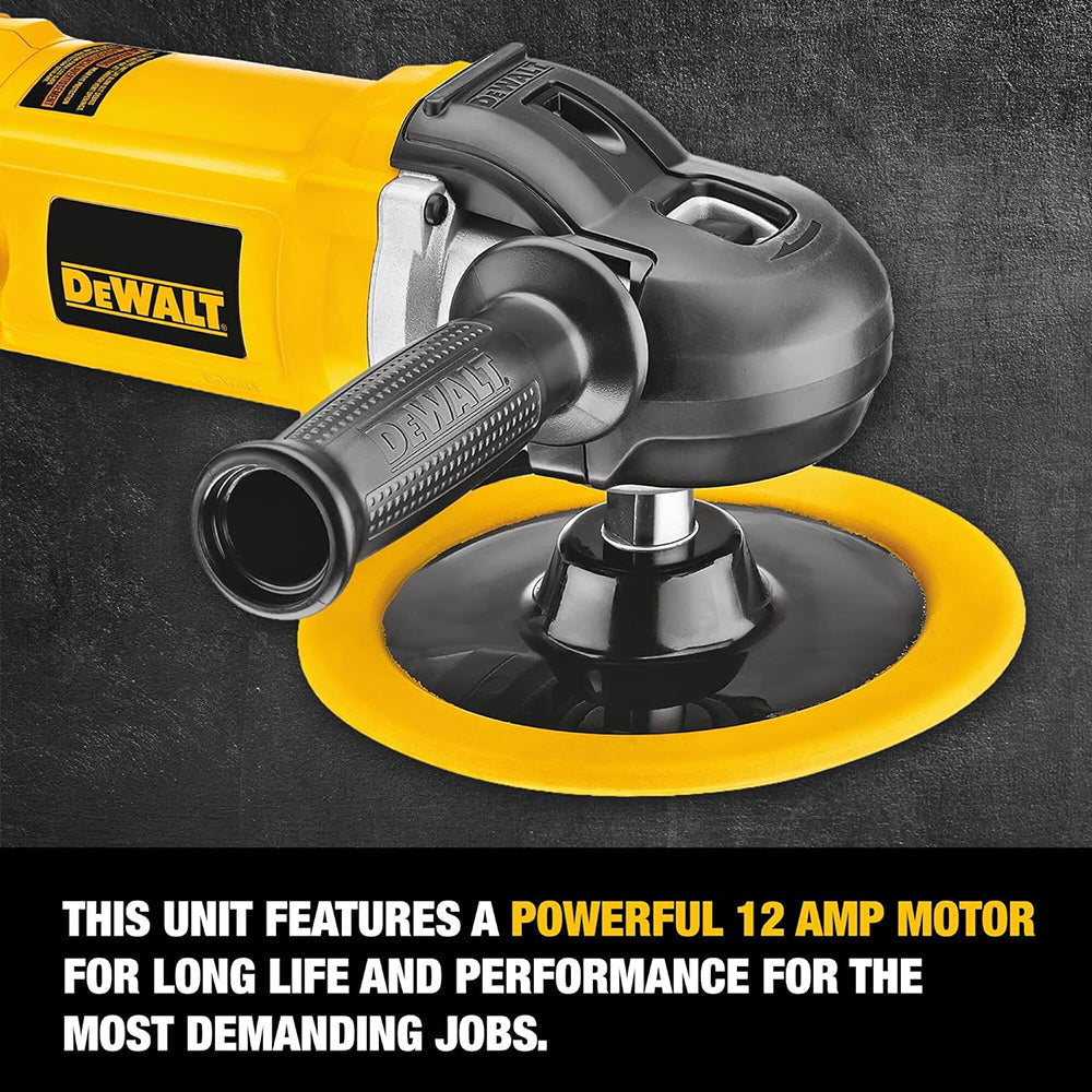 DeWalt Variable Speed Rotary Polisher with Soft Start, DWP849X