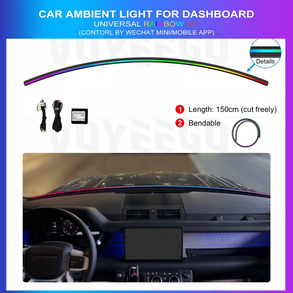 Universal Dashboard Ambient Lighting Kit | VOYEEGO