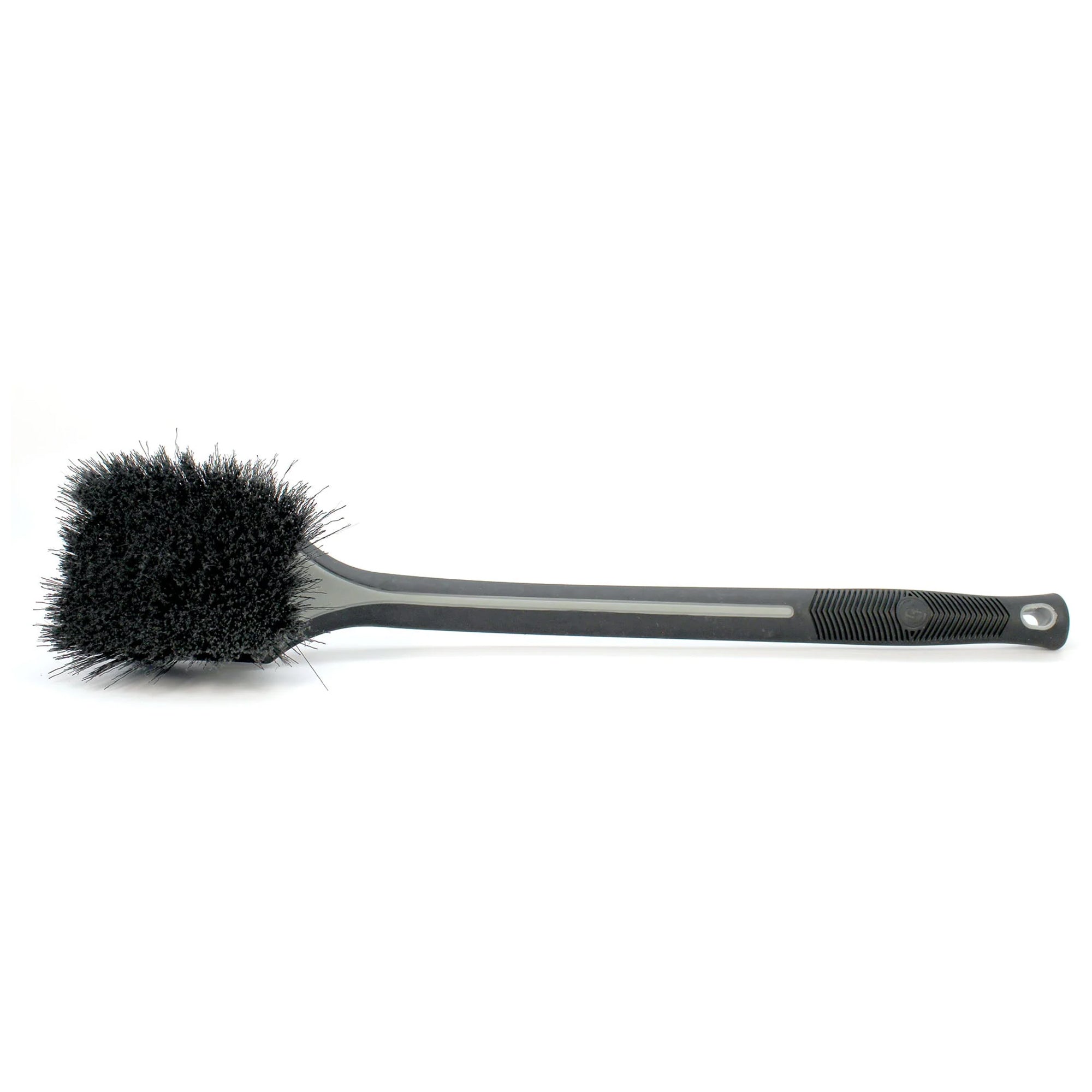 Detail Factory ProGrip Fender Well Brush, Black/Gray