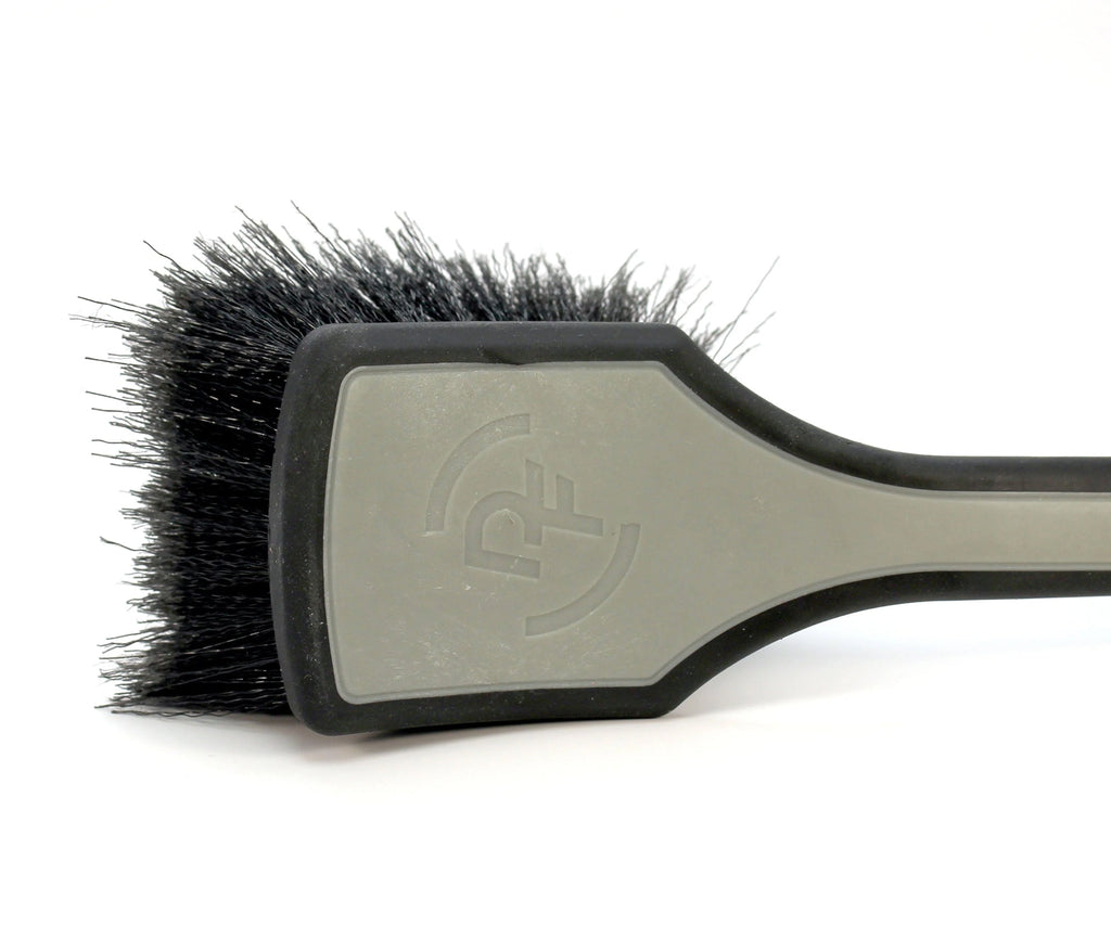 Detail Factory ProGrip Fender Well Brush, Black/Gray