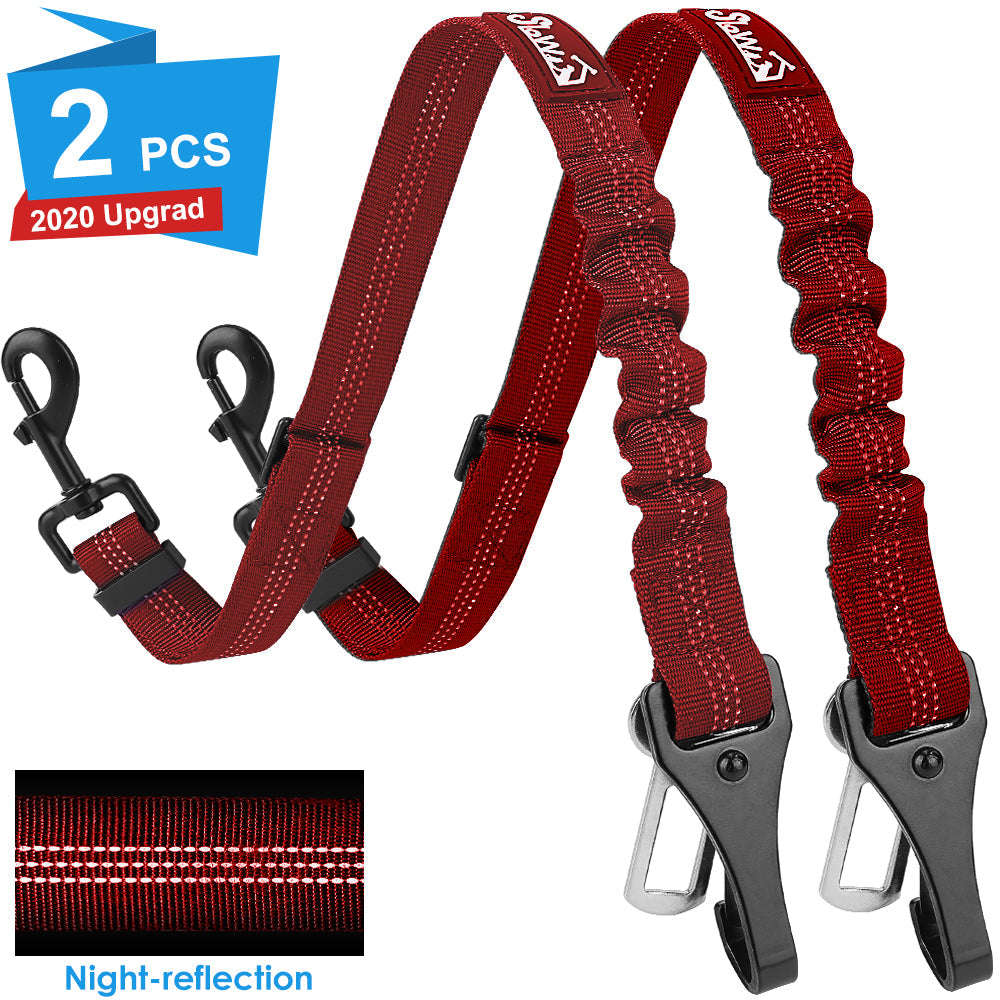 2 Pack Lartch Bar Attachment Seat Belt - Red