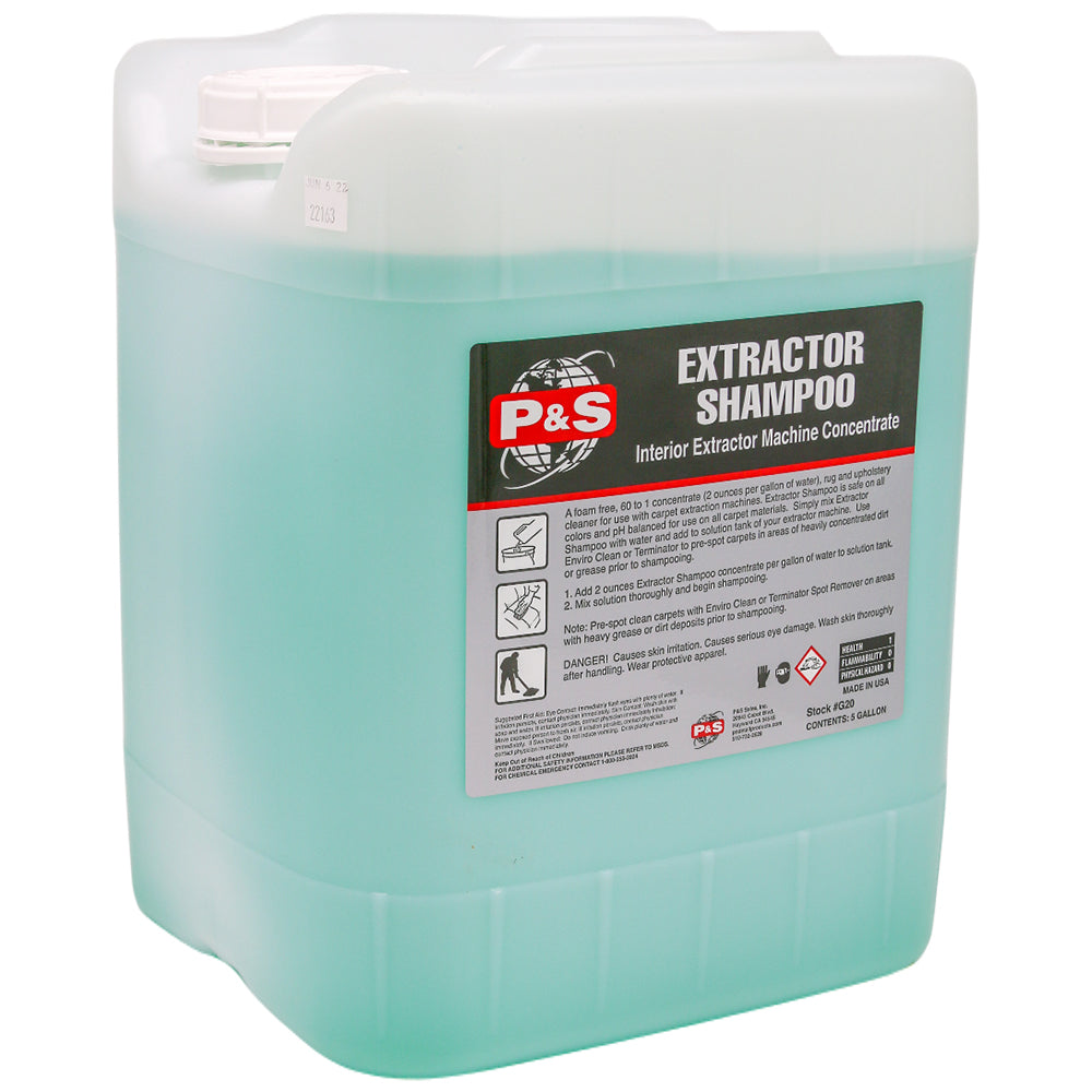 P&S Extractor Shampoo - 5 gal.