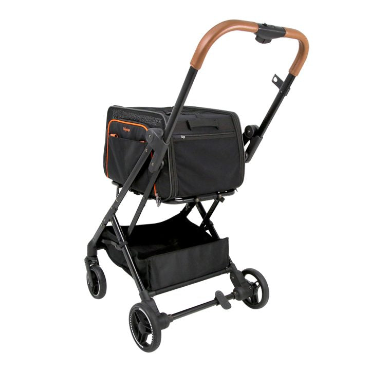 Ibiyaya JetPaw: 3-in-One Pet Stroller with Removable Airline-Approved Carrier Expandable Rolling Pet Carrier-Backpack for Dogs & Cats