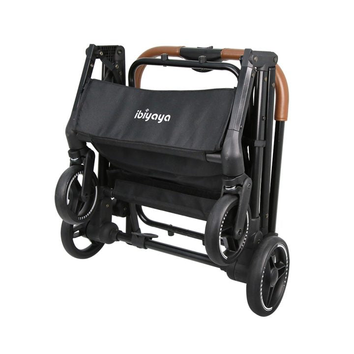 Ibiyaya JetPaw: 3-in-One Pet Stroller with Removable Airline-Approved Carrier Expandable Rolling Pet Carrier-Backpack for Dogs & Cats