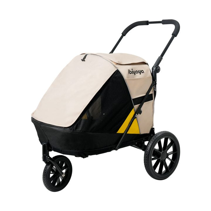 Ibiyaya Minika 3-in-1 Pet Stroller System with Foldable Dog Bicycle Trailer & Indoor-Outdoor Kennel
