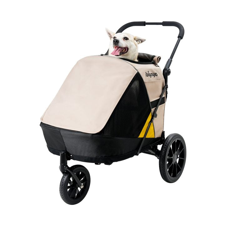 Ibiyaya Minika 3-in-1 Pet Stroller System with Foldable Dog Bicycle Trailer & Indoor-Outdoor Kennel