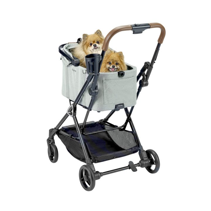 Tinker Small Detachable Pet Stroller with Cup Holder – Compact Buggy for Cats & Small Dogs