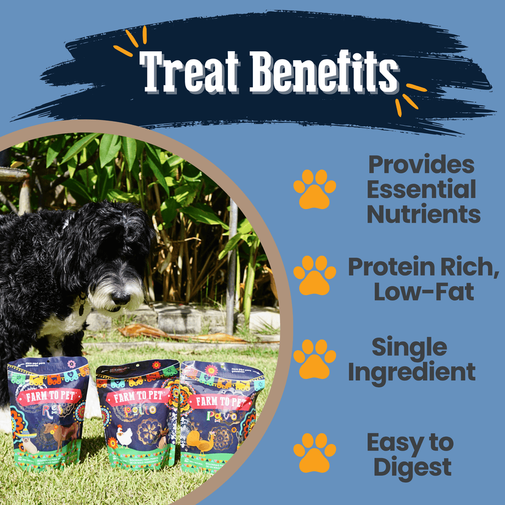 Farm to Pet Premios Para Perros Fiesta Pack | Dog Treat Variety Bundle