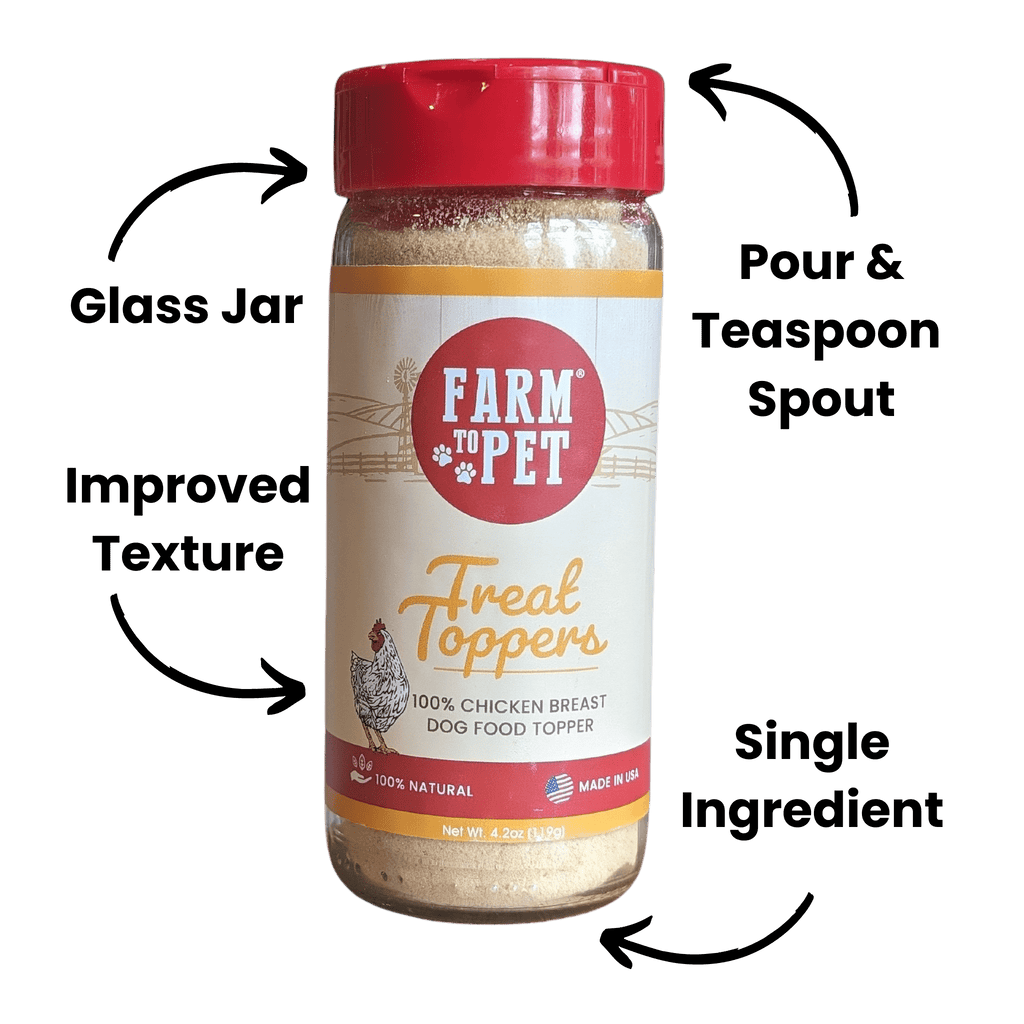 Chicken Treat Dog Food Topper