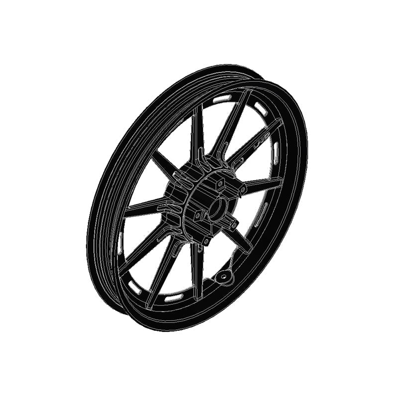 DISTRICT SPARE PARTS - S05 - 01 - Front Wheel - Front Wheel