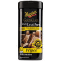 Meguiar's Gold Class Rich Leather Cleaner/Conditioner Wipes, G10900 - 25 Wipes