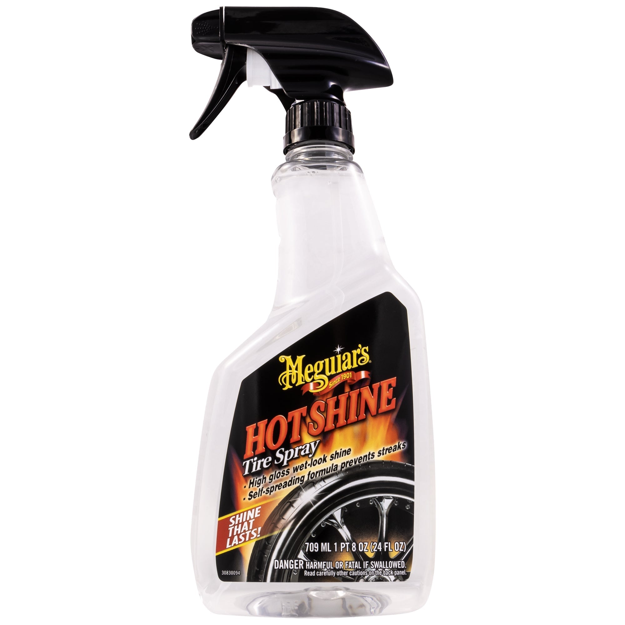 Meguiar's Hot Shine High Gloss Tire Spray, G12024 - 24 oz.