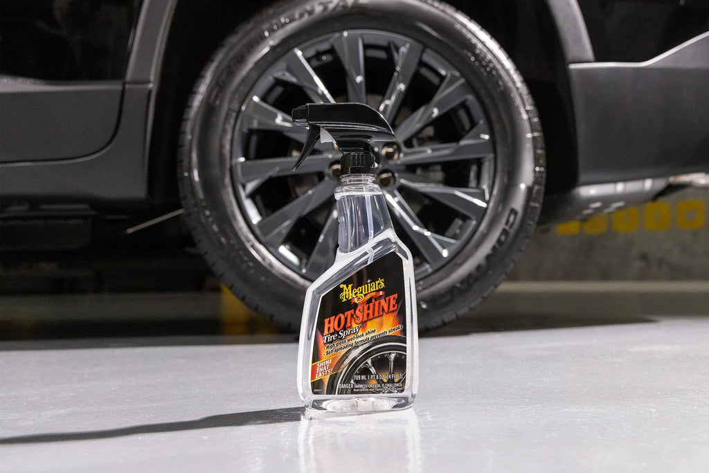 Meguiar's Hot Shine High Gloss Tire Spray, G12024 - 24 oz.