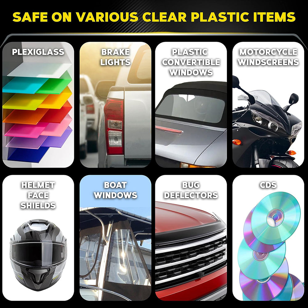 Meguiar's PlastX Clear Plastic Cleaner & Polish, G12310 - 10 oz.
