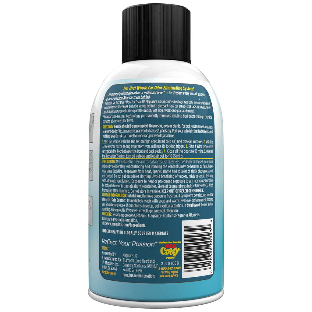 Meguiar's Whole Car Air Refresher Odor Eliminator, G16402 - New Car Scent
