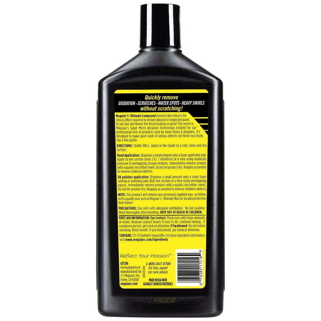 Meguiar's Ultimate Compound, G17216 - 16 oz.