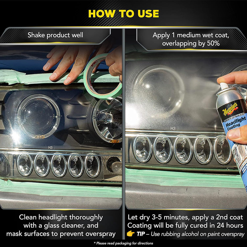 Meguiar's Keep Clear Headlight Coating, G17804 - 4 oz.