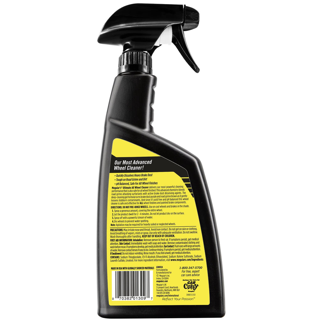 Meguiar's Ultimate All Wheel Cleaner, G180124 - 24 oz.