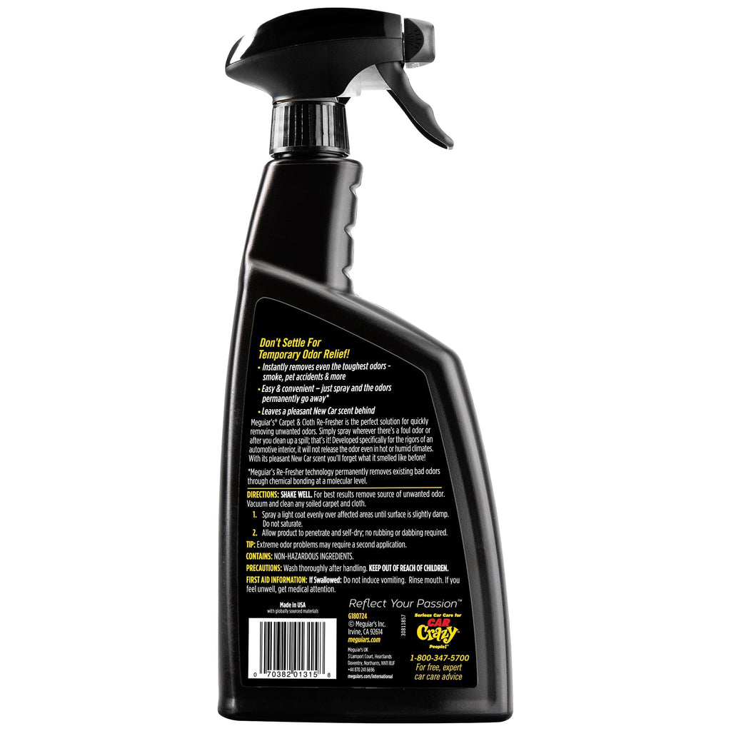 Meguiar's Carpet & Cloth Re-Fresher, G180724 - 24 oz.