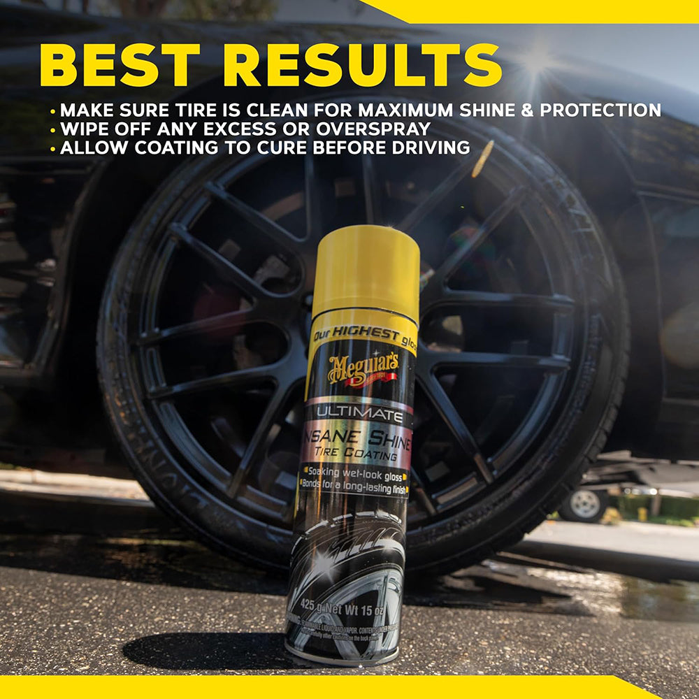 Meguiar's Ultimate Insane Tire Shine, G190315 - 15 oz.