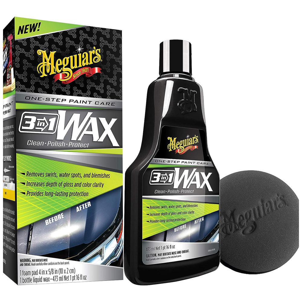 Meguiar's 3 in 1 Wax, G191016 - 16 oz.