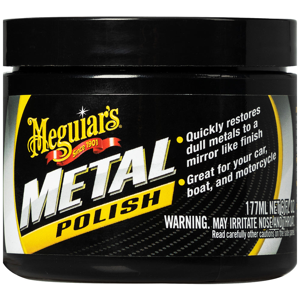Meguiar's Metal Polish, G211606 - 6 oz.