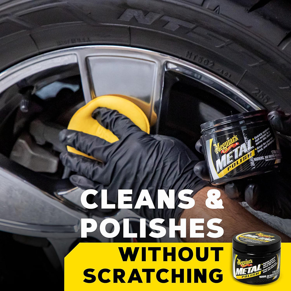 Meguiar's Metal Polish, G211606 - 6 oz.