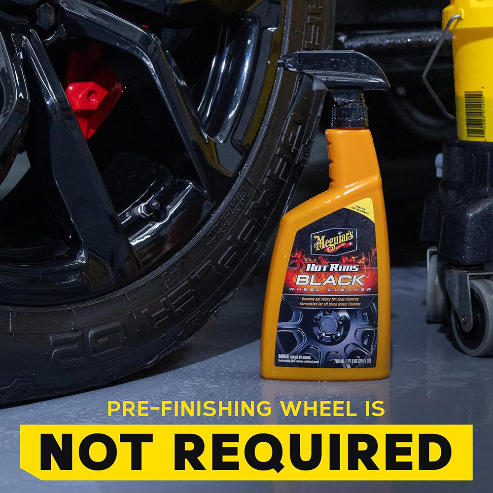 Meguiar's Hot Rims Black Wheel Cleaner, G230524 - 24 oz.