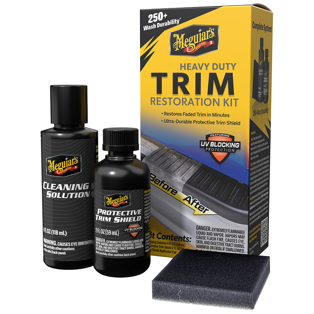 Meguiar's Heavy Duty Trim Restoration Kit, G250100