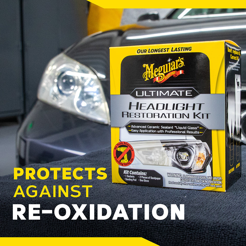 Meguiar's Ultimate Headlight Restoration Kit, G2990